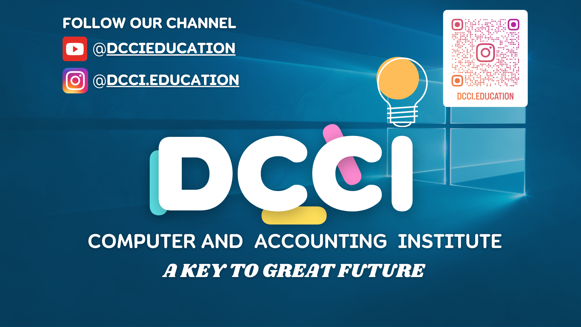 DCCI Professional Computer and Accounting Institute Monthly Test